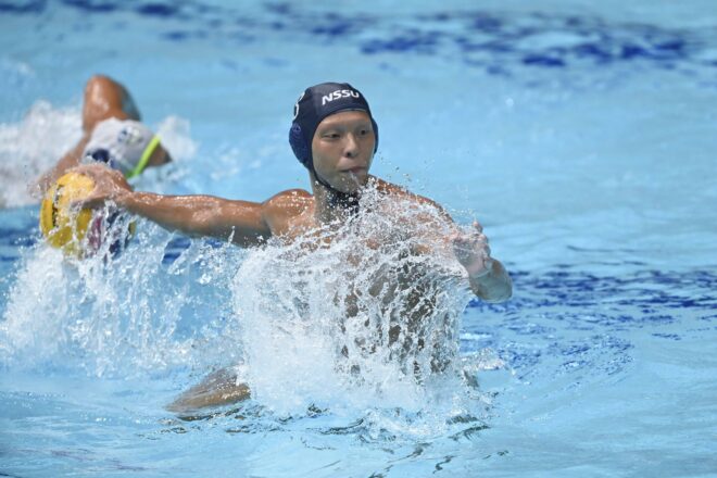 女子は秀明大学水球クラブ、男子はIKAI・Kingfisher74が連覇を