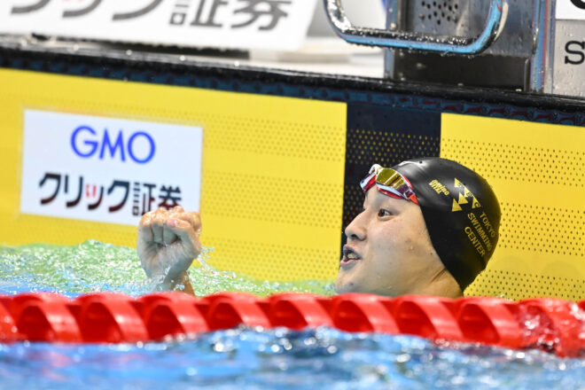 渡辺が200m平泳ぎで復活の狼煙を上げる泳ぎで快勝（第99回日本選手権